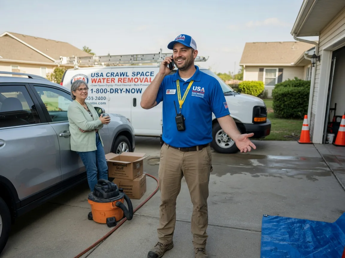 Crawl Space Water Removal Ridgeway, SC FAQs